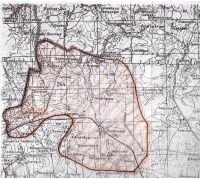 Карта границ сельского поселения «Деревня Ястребовка»