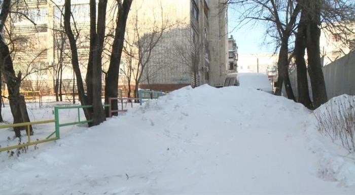 Порядок уборки дворов от снега и льда